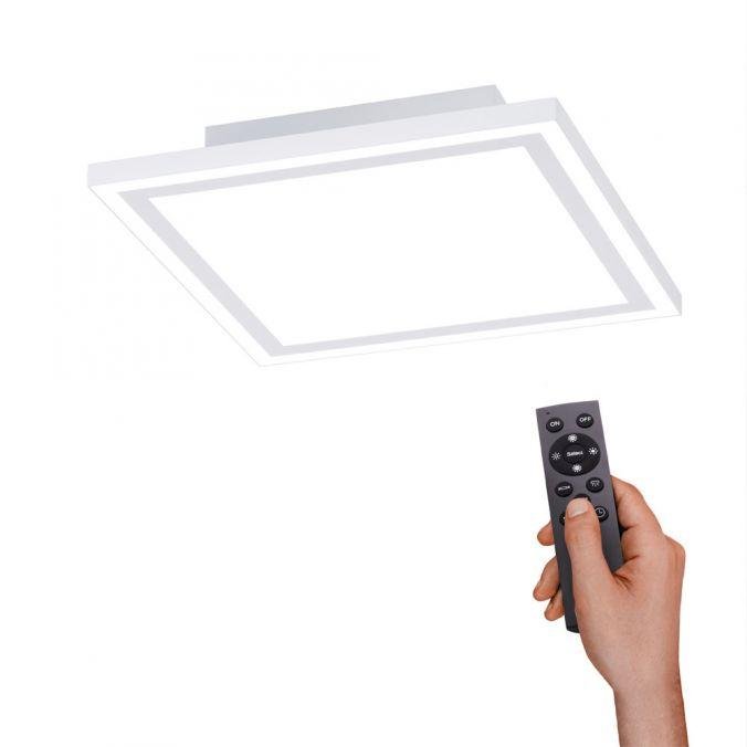 LD 14850-16 EDGING LED panel svítidlo, stropní svítidlo, bílé, stmívatelné, CCT nastavení teploty barvy 3000-5000K - LEUCHTEN DIREKT / JUST LIGHT