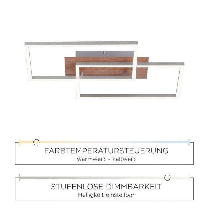 LD 14018-78 IVEN LED stropní svítidlo IVEN 2x LED 15W 2700-5000K 1700lm dálkové ovládání - LEUCHTEN DIREKT / JUST LIGHT (obrázek 4)