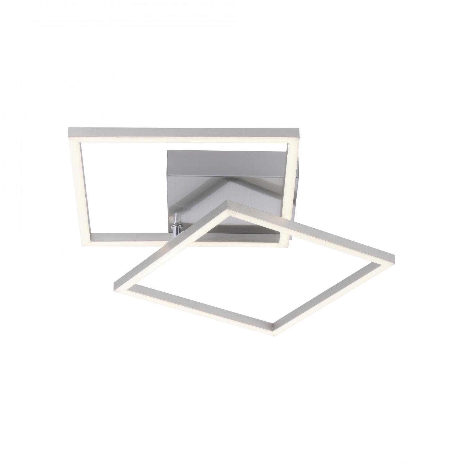 LD 14002-55 IVEN LED stropní svítidlo, barva ocel, hranaté, moderní energeticky úsporné 3000K - LEUCHTEN DIREKT / JUST LIGHT (obrázek 3)