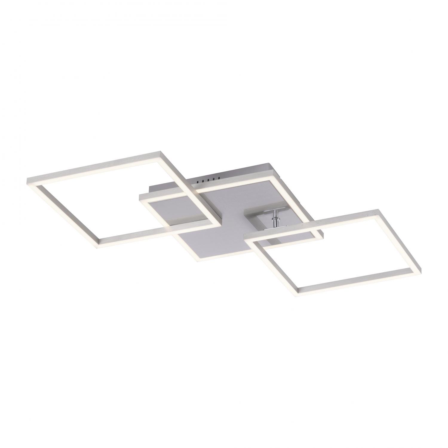 LD 14003-55 IVEN LED stropní svítidlo, barva ocel, 3-ramenné, otočné, hranaté, moderní 3000K - LEUCHTEN DIREKT / JUST LIGHT (obrázek 3)