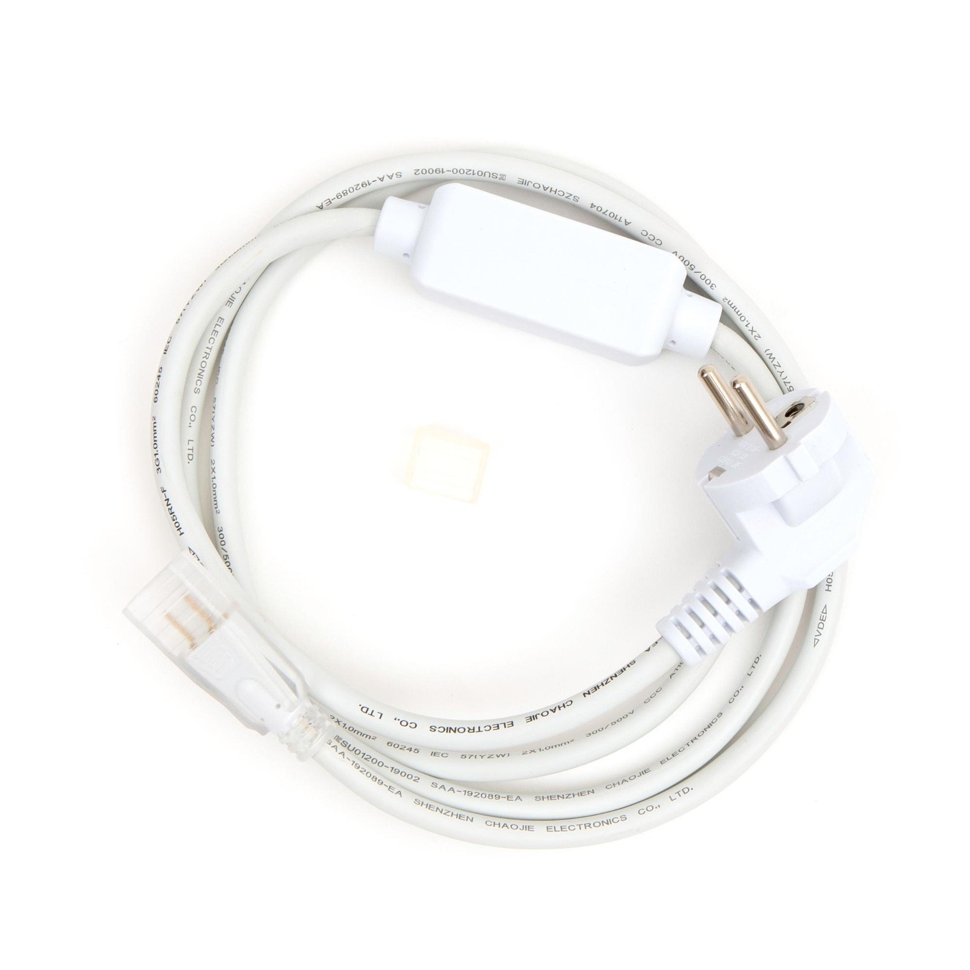 SLC S17182 Napájení pro LED pásky 230V Dim 1,5m IP65 se zástrčkou - TLG
