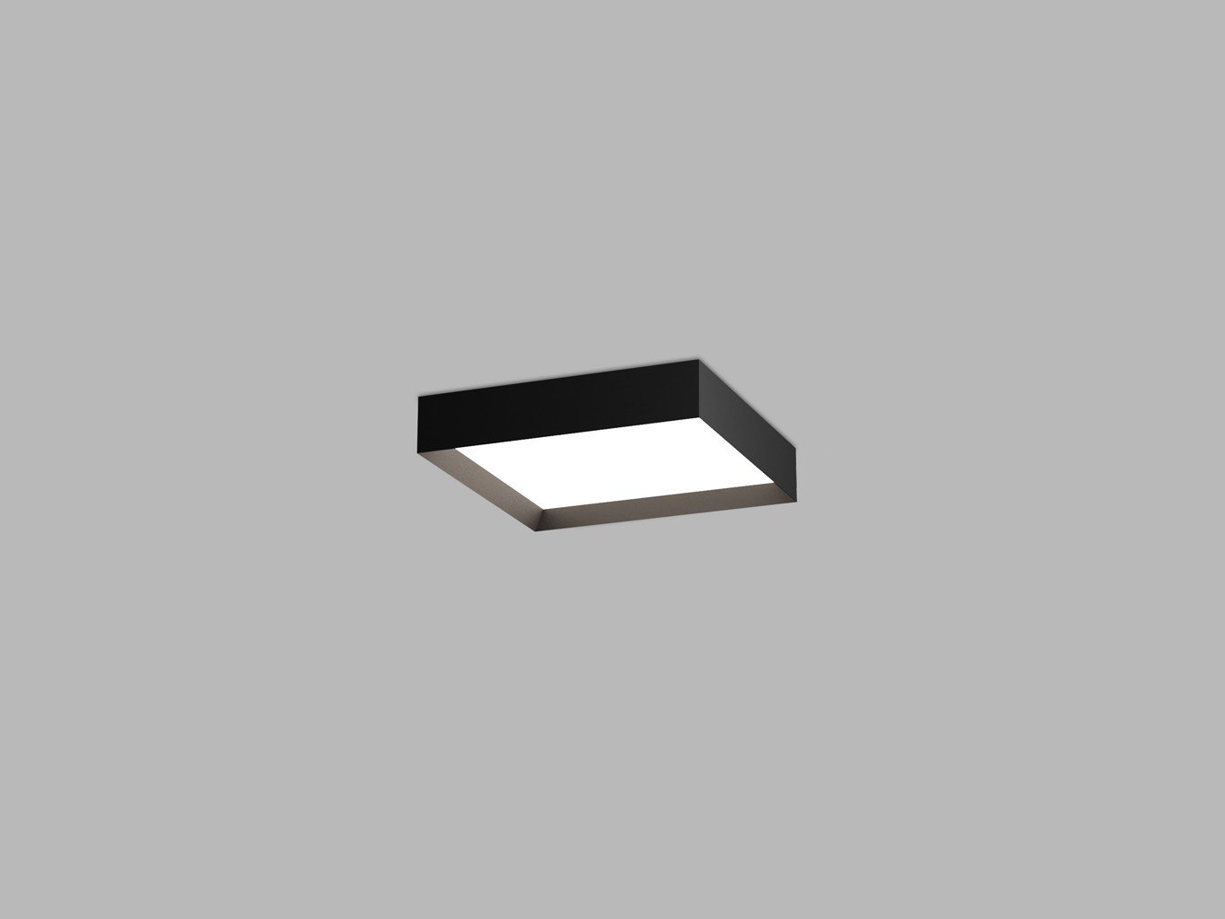 LED2 1272253 Svítidlo MILO 40, B 30 2CCT 3000K/4000K STROPNÍ ČERNÉ - LED2 Lighting