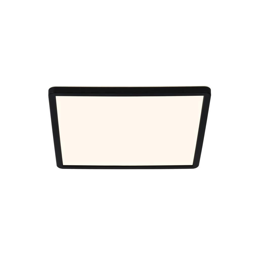 NOR 2015066103 Stropní svítidlo Oja 29x29 IP54 BATH 3000K/4000K 14,5W LED černá bílá - NORDLUX