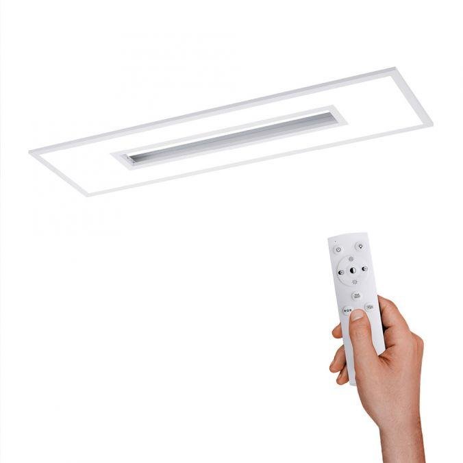 LD 11647-16 RECESS LED stropní svítidlo hranaté v bílé s nastavitelnou teplotou barvy a dálkovým ovladačem RGB+3000-5000K - LEUCHTEN DIREKT / JUST LIGHT