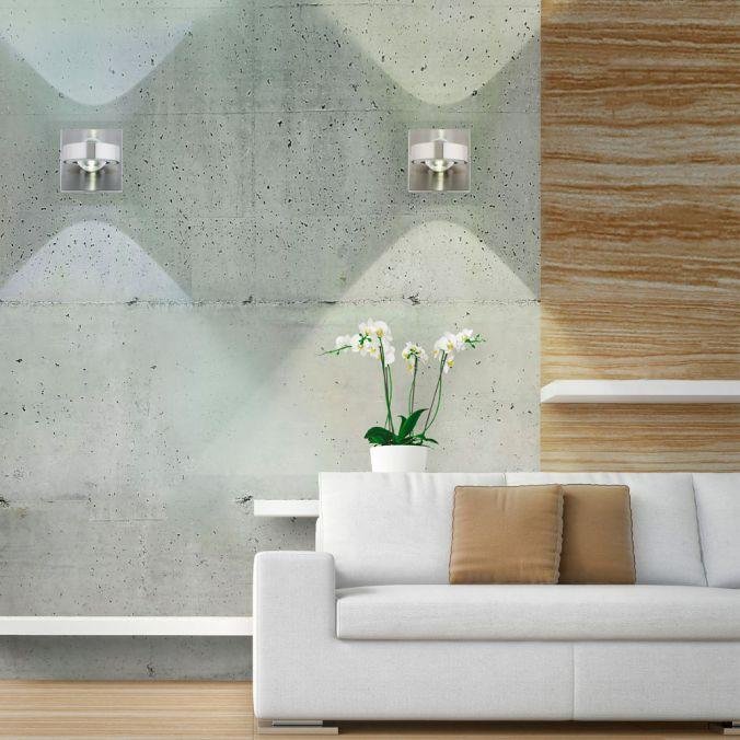 PN 9185-55 Q-MIA LED nástěnné svítidlo v barvě oceli s nastavitelnou barvou světla Smart Home ZigBee RGB+3000-5000K - PAUL NEUHAUS (obrázek 9)