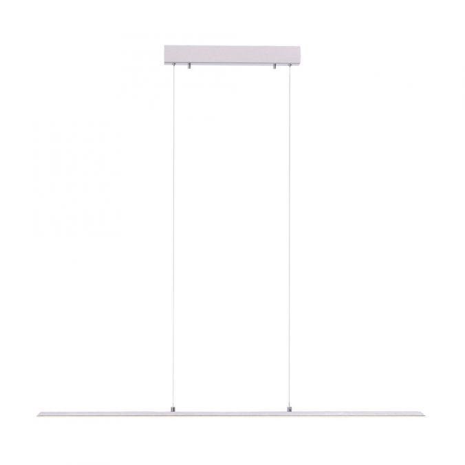PN 8375-55 Svítidlo závěsné PURE-LITE LED 100cm s nastavitelnou barvou světla 2700/3800/5000K a bezdotykovým stmívačem hliník - PAUL NEUHAUS
