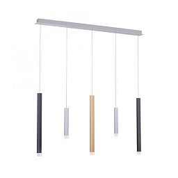 PURE-GEMIN LED závěsné svítidlo v barvě kartáčovaného hliníku s funkcí stmívání a nastavitelnou výškou SimplyDim 3000K - PAUL NEUHAUS Obrázek pro produkt PURE-GEMIN LED závěsné svítidlo v barvě kartáčovaného hliníku s funkcí stmívání a nastavitelnou výškou SimplyDim 3000K - PAUL NEUHAUS