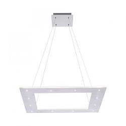 Obrázek pro produkt PURE-COSMO LED závěsné svítidlo v barvě kartáčovaného hliníku a nastavitelnou barvou světla s dálkovým ovladačem 2700-5000K - PAUL NEUHAUS