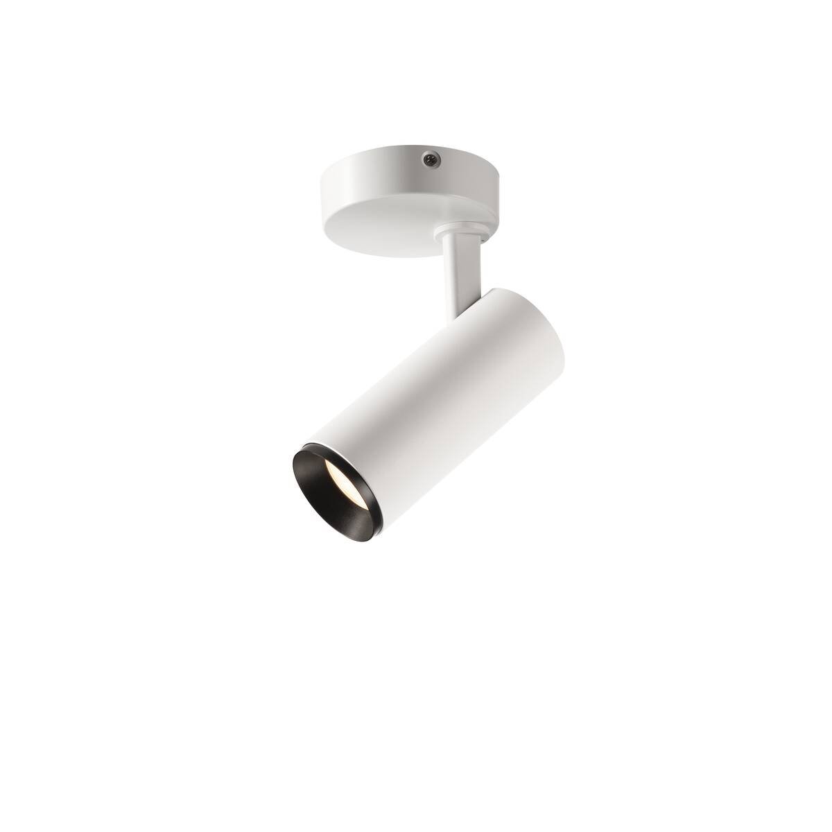 Levně LA 1004120 NUMINOS® SPOT PHASE S vnitřní LED přisazené stropní svítidlo bílá/černá 4000 K 60° - BIG WHITE (SLV)