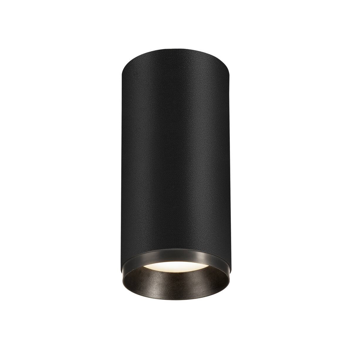 LA 1004234 NUMINOS® CL PHASE M vnitřní LED přisazené stropní svítidlo černá/černá 4000 K 24° - BIG WHITE (SLV)