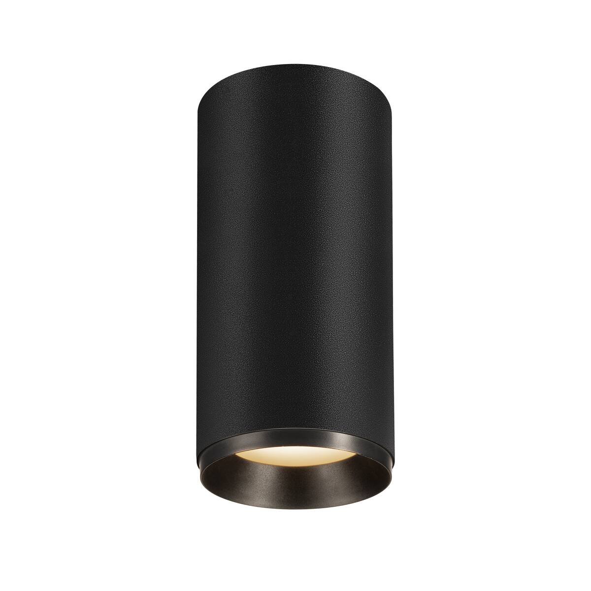 Levně LA 1004323 NUMINOS® CL PHASE L vnitřní LED přisazené stropní svítidlo černá/černá 3000 K 36° - BIG WHITE (SLV)