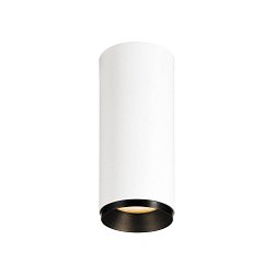 Obrázek pro produkt NUMINOS® CL PHASE S vnitřní LED přisazené stropní svítidlo bílá/černá 2700 K 24° - BIG WHITE (SLV)