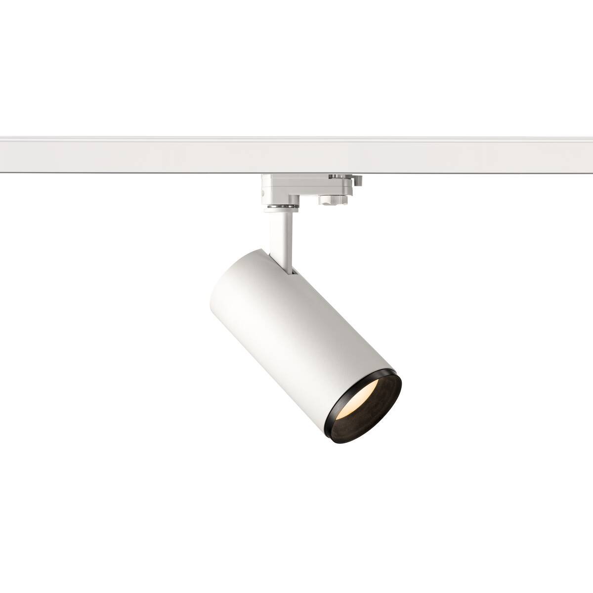 LA 1004182 3~ NUMINOS® PHASE M 3fázové systémové svítidlo bílá/černá 3000 K 24° - BIG WHITE (SLV)
