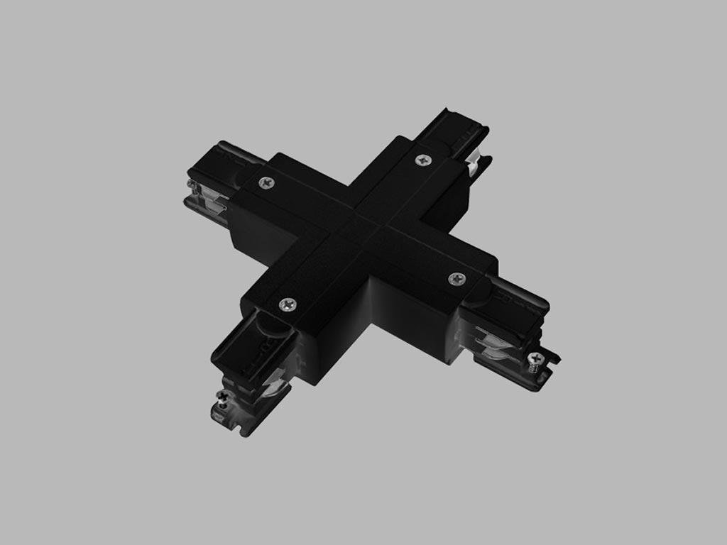 LED2 PRO-0437-B LED2 PRO-0437-B PRO TRACK X-CONNECTOR BLACK černá - LED2 Lighting (obrázek 2)