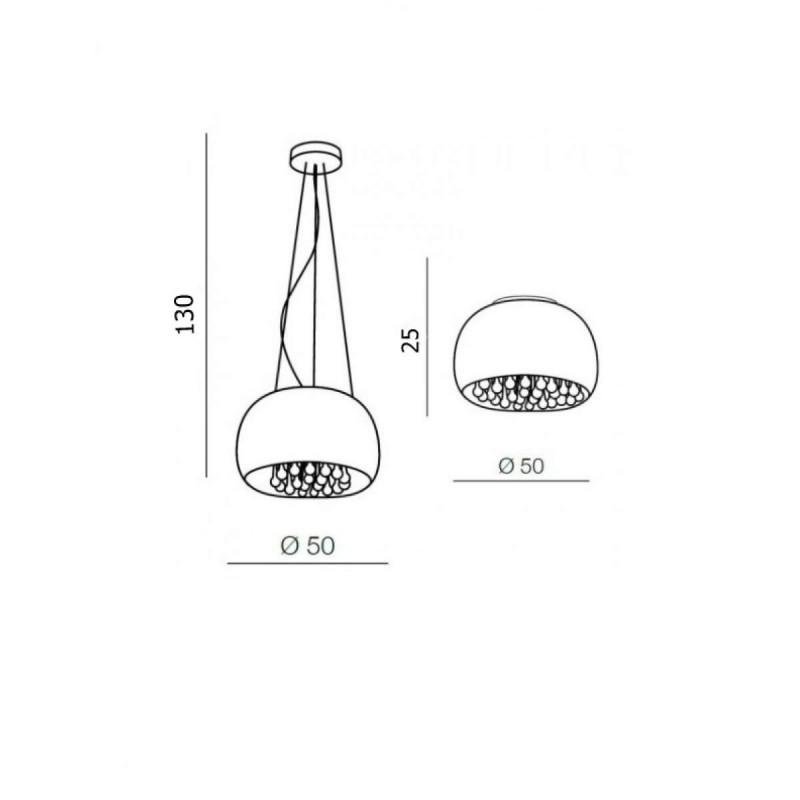 AZZ AZ0700 Burn 2 pendant/top - AZZARDO (obrázek 6)