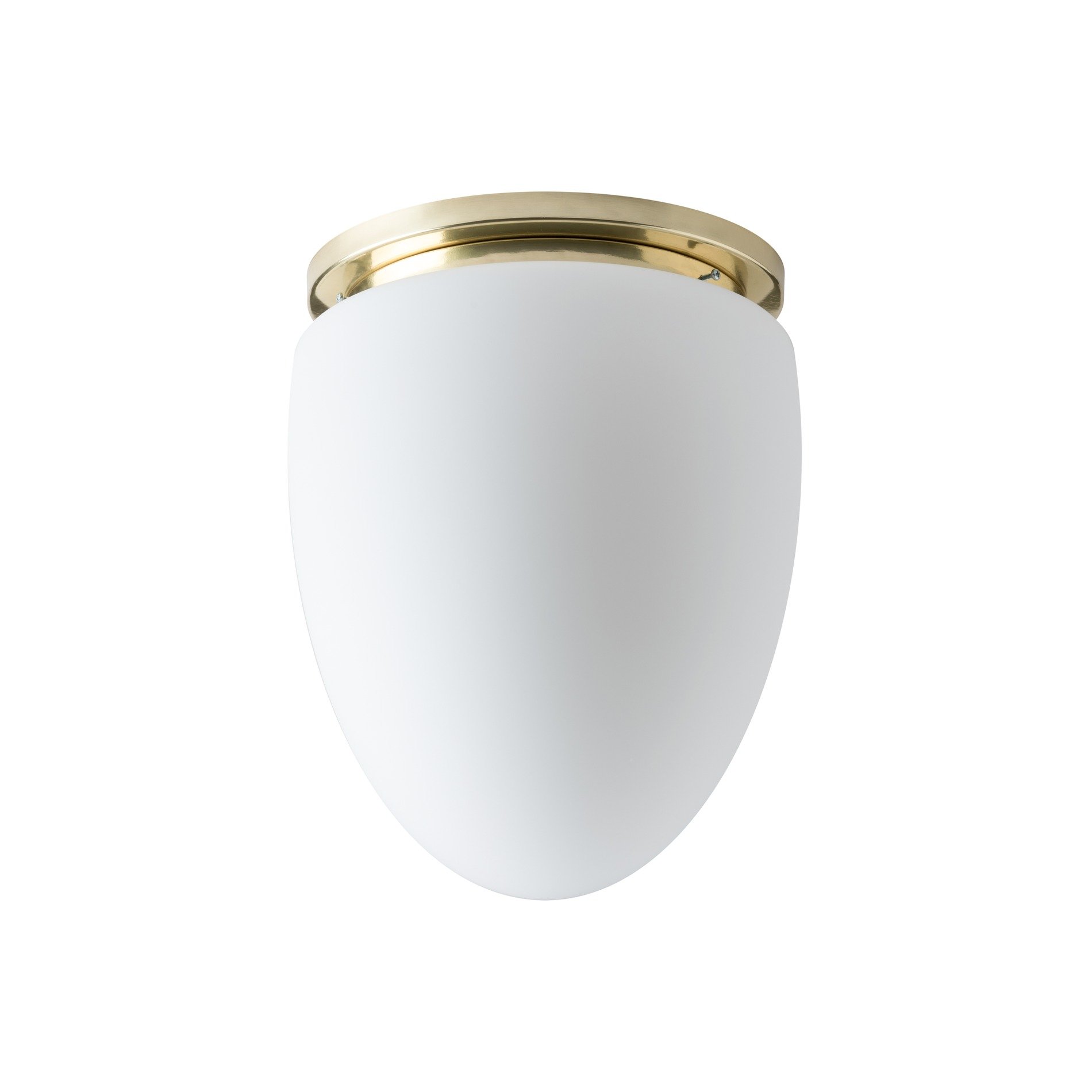 OS MIR59473 MIRA stropní skleněné svítidlo mosaz / bílá IP41 3000 K 27W LED - OSMONT