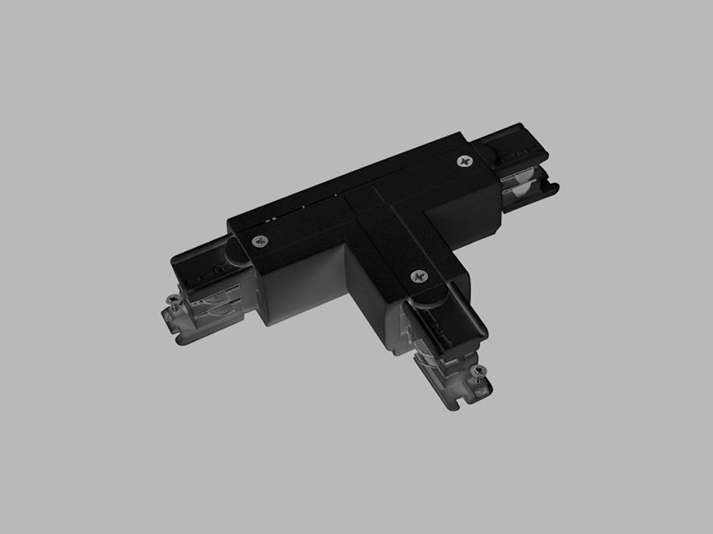 LED2 PRO-0436R1-B LED2 PRO-0436R1-B PRO TRACK T-CONNECTOR BLACK černá - LED2 Lighting (obrázek 2)