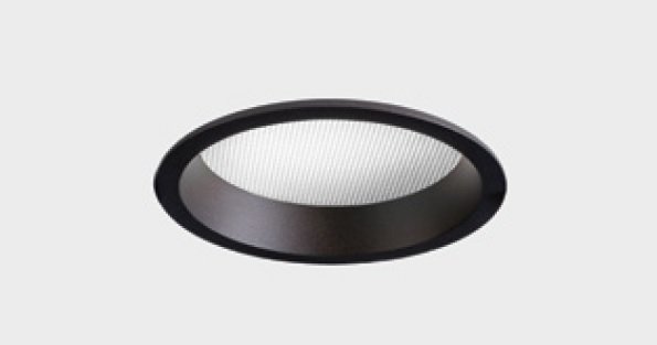 KHL K50320.02.RF.BK-BK.MP.ST.8.30 Zápustné svítidlo LIM Ø136mm černé 12W 3000K (starý kód: K50321.BK.3K) - KOHL Lighting