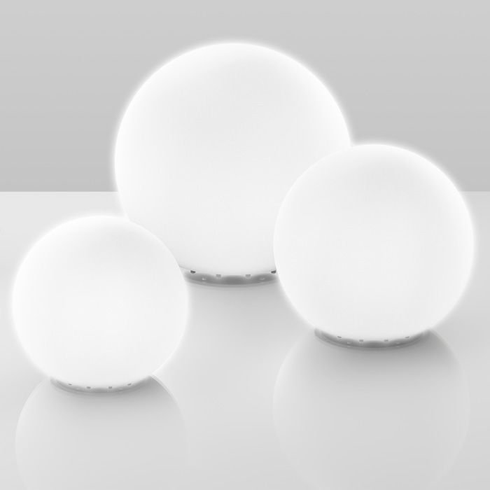 PANIT EST505 Venkovní svítidlo SPHERE koule malá bílá d=38cm 230V E27 20W IP65 - PAN INTERN.