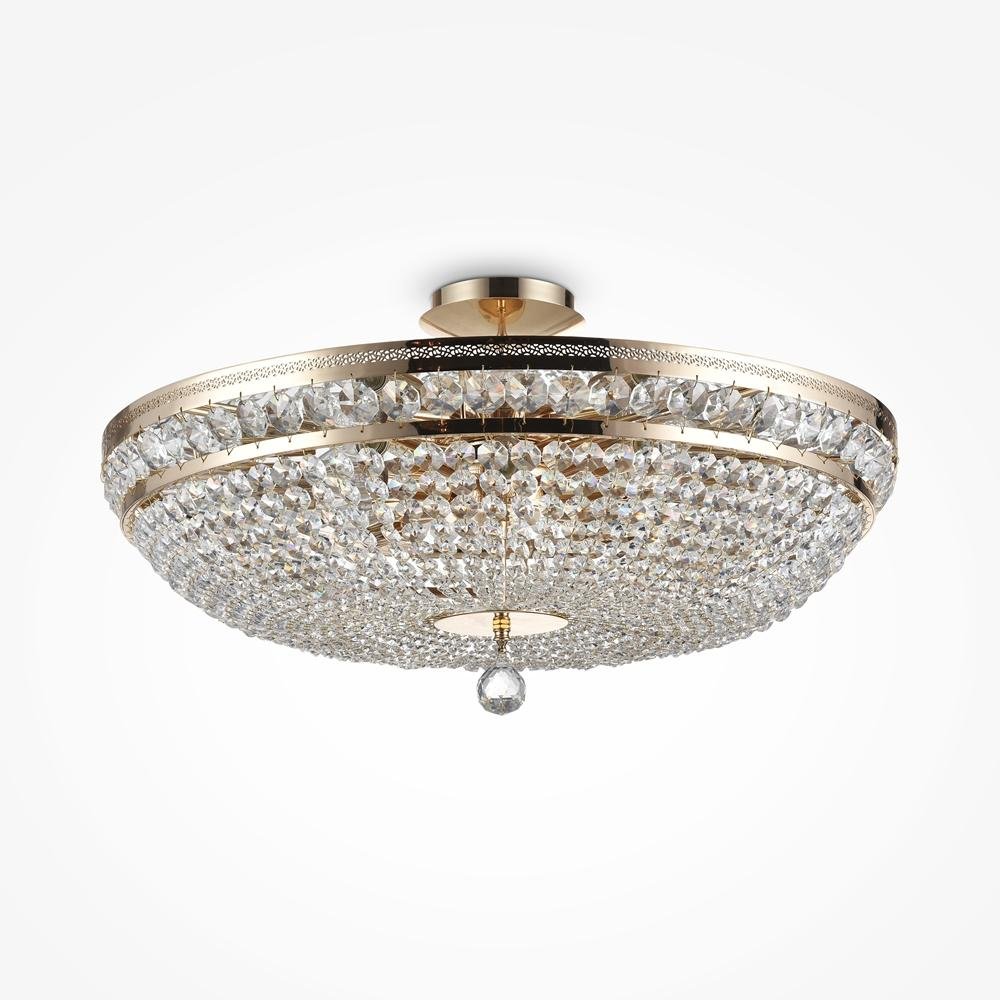 M DIA700-CL-12-G Lustr Ottilia E14 12x60W zlatý kov křišťál - MAYTONI