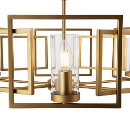Obrázek pro produkt Závěsné svítidlo Bowi 6xE14 240W zlatá kov sklo designové - MAYTONI