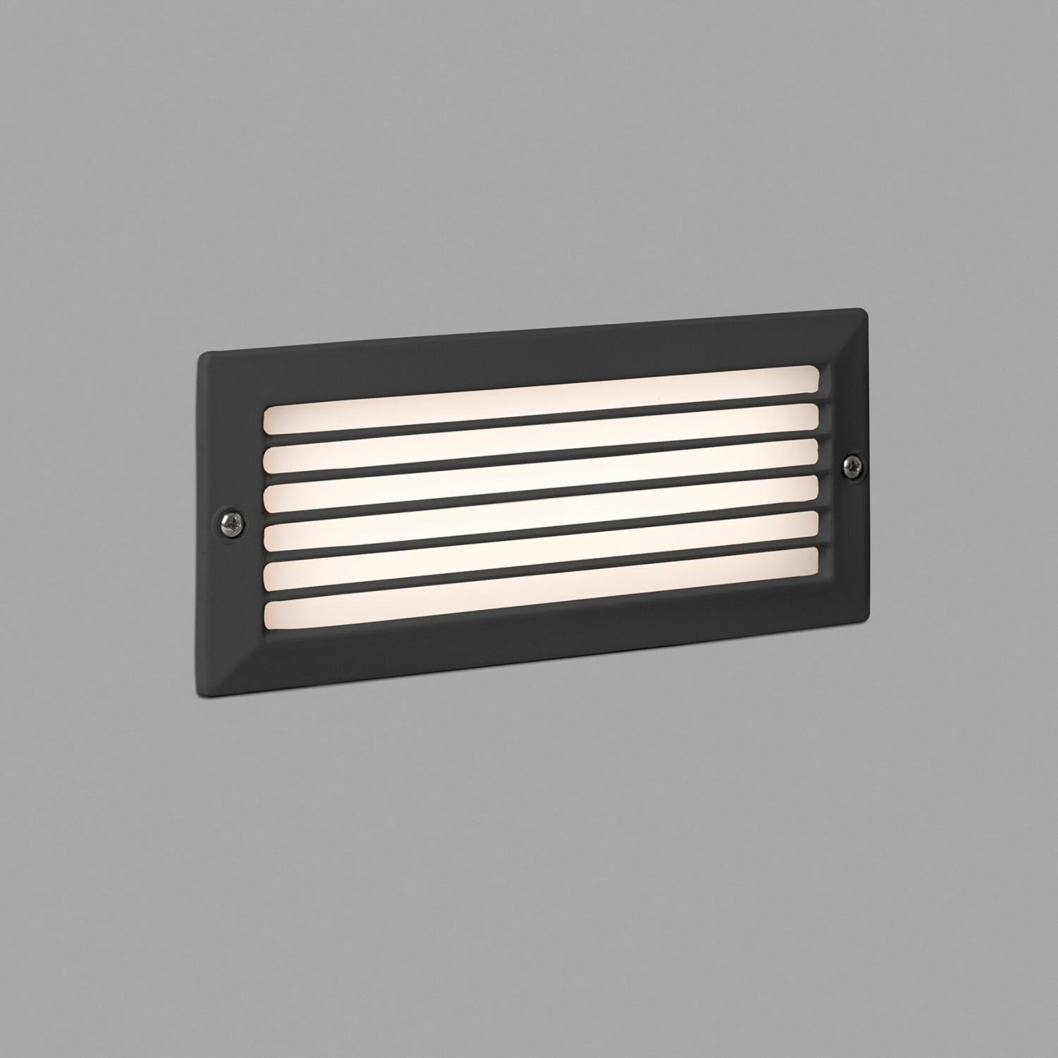 Levně FARO 72095 STRIPE-1 zapuštěné svítidlo do zdi, tmavě šedá - FARO