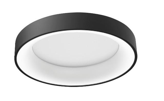 Levně AZZ AZ2726 LED Stropní přisazené svítidlo Azzardo Sovana Top 55 CCT black Dimm AZ2726 50W 2750lm 2700-6500K IP20 55cm stmívatelné černé - AZZARDO