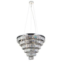 Obrázek pro produkt Závěsné/stropní přisazené svítidlo Azzardo Salerno XL pendant/top AZ2927 G9 12x40W IP20 80cm křišťálové - AZZARDO
