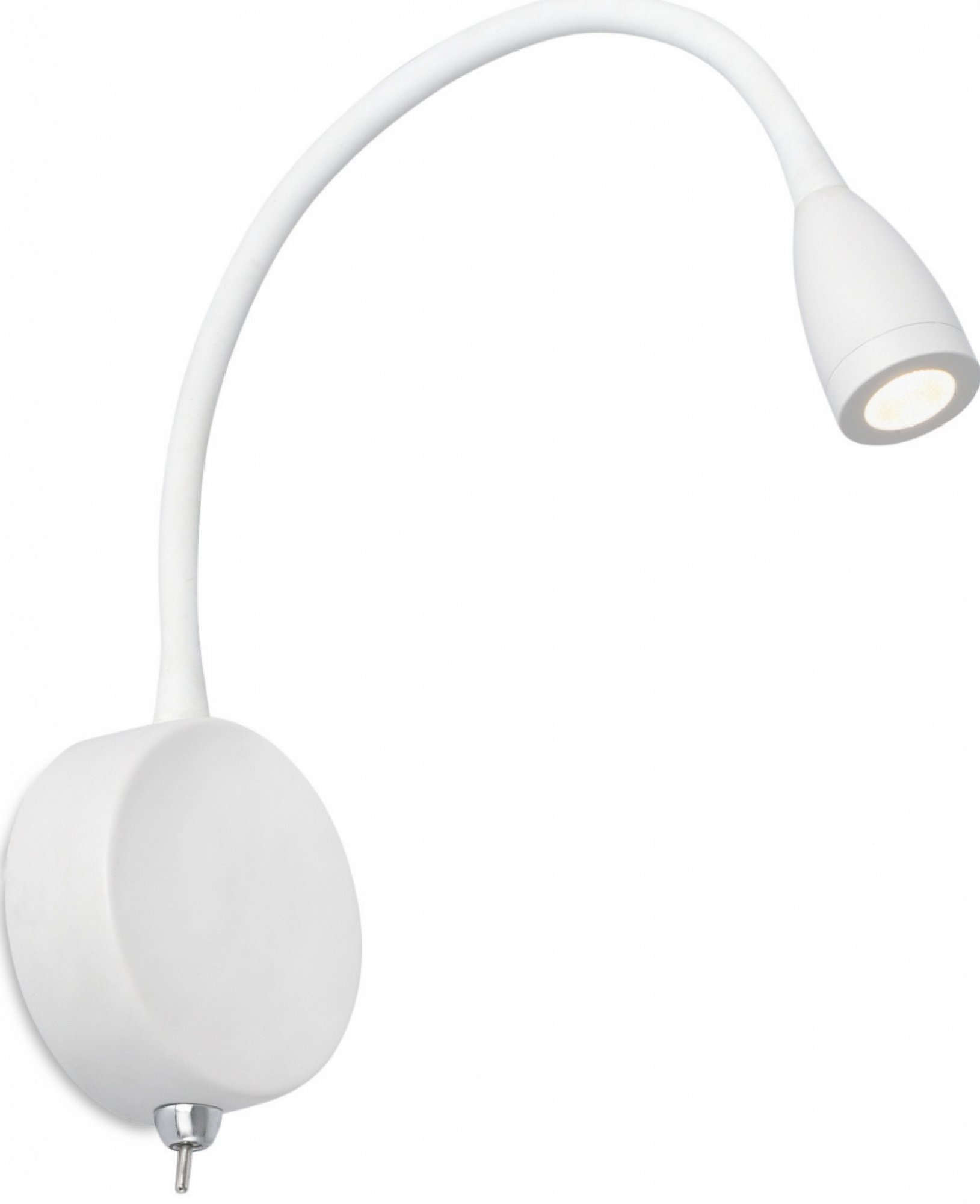 FARO 41019 Nástěnná lampa LOKE bílá LED 3W 230V - FARO