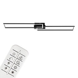 Obrázek pro produkt LED CCT rám 110 cm 2x40W 2200lm černá (starý kód: BRILO 3145-015) - BRILO