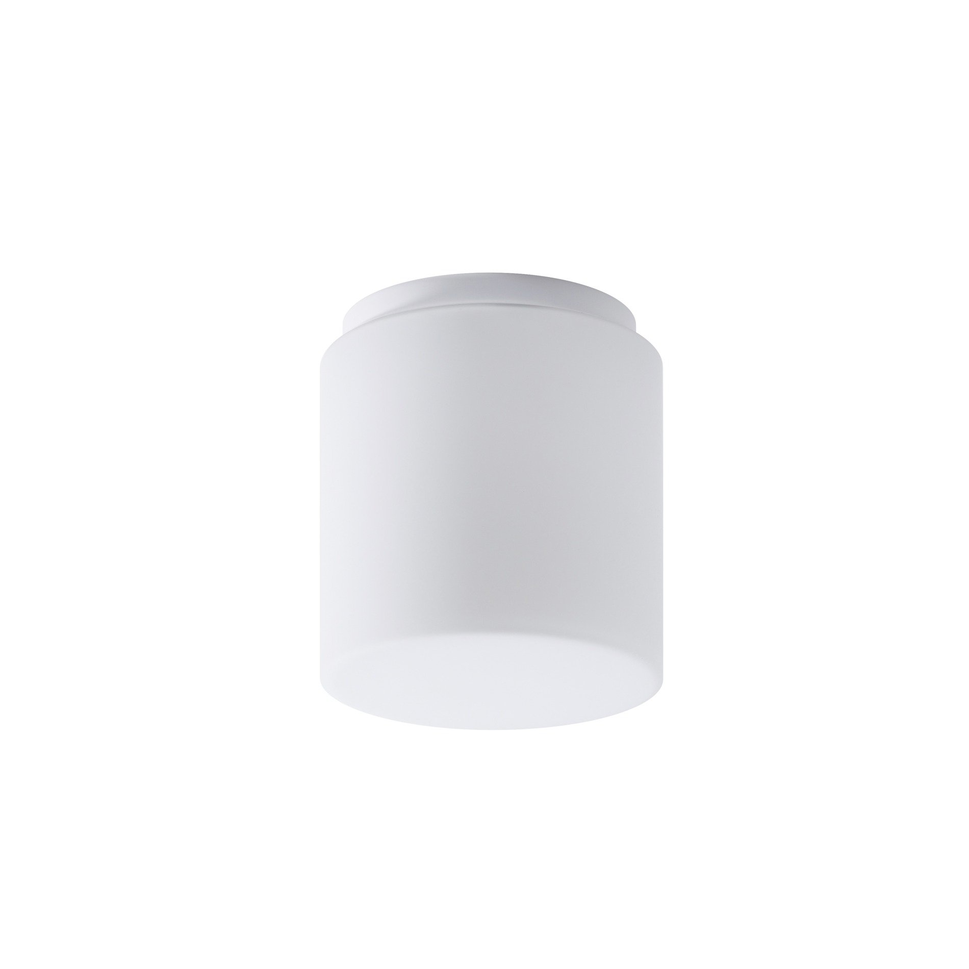 Levně OS ALK52162 ALKOR 2 stropní/nástěnné skleněné svítidlo bílá IP44 60W E27 (původní kód OS 52162) - OSMONT