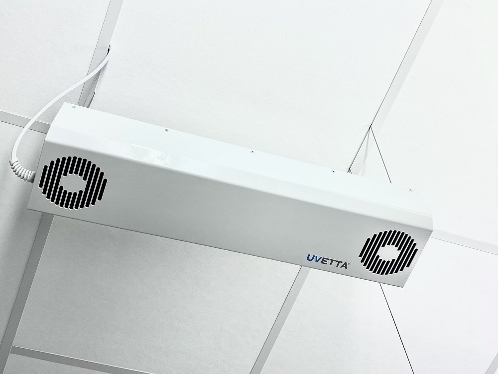 UV 966001 Germicidní zářič IN48AW bílý UV-C INDIRECT 48W 60m3/hod - UVETTA (obrázek 4)