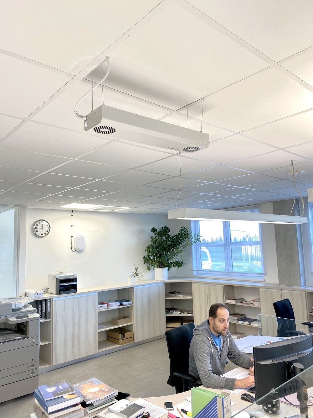 UV 966001 Germicidní zářič IN48AW bílý UV-C INDIRECT 48W 60m3/hod - UVETTA (obrázek 6)