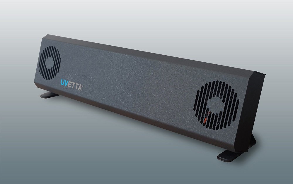 UV 966002 Germicidní zářič IN48AB černý UV-C INDIRECT 48W 60m3/hod - UVETTA