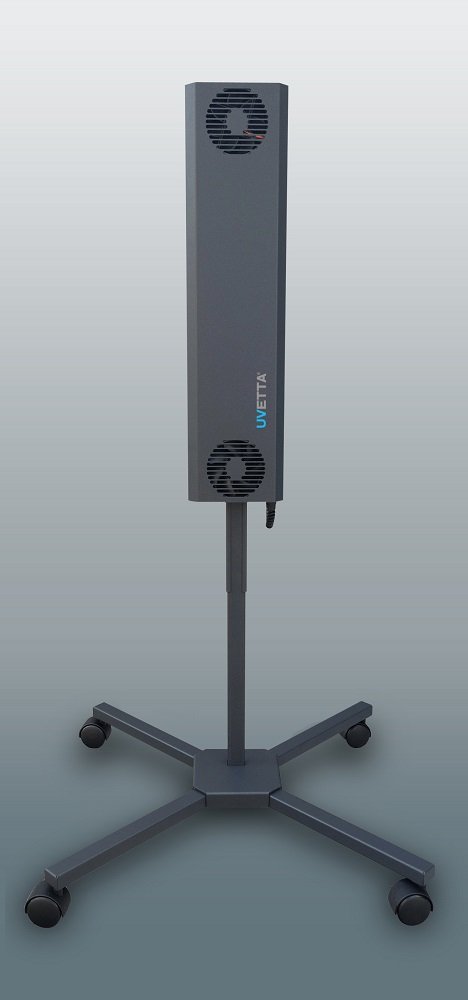 UV 966006 Stojan IN -MS1B pro germicidní zářič IN48AB černý - UVETTA (obrázek 2)