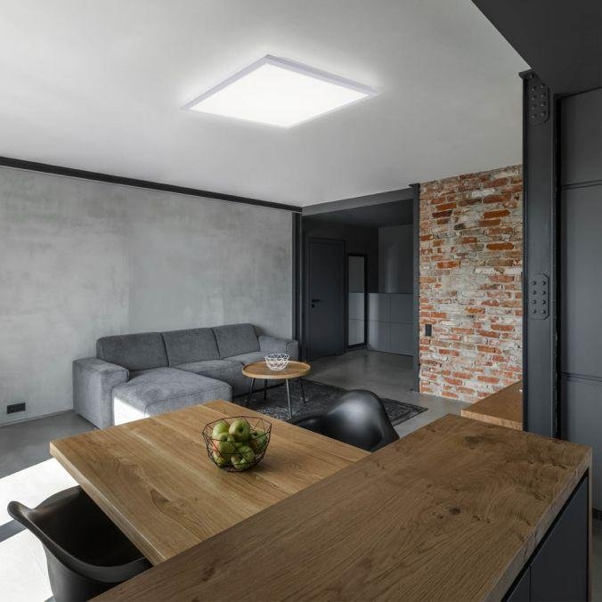 LD 12201-16 FLAT LED panel svítidlo, bílá, 45x45, přímé a nepřímé osvětlení, paměťová funkce, sériový obvod 3000K - LEUCHTEN DIREKT / JUST LIGHT (obrázek 5)