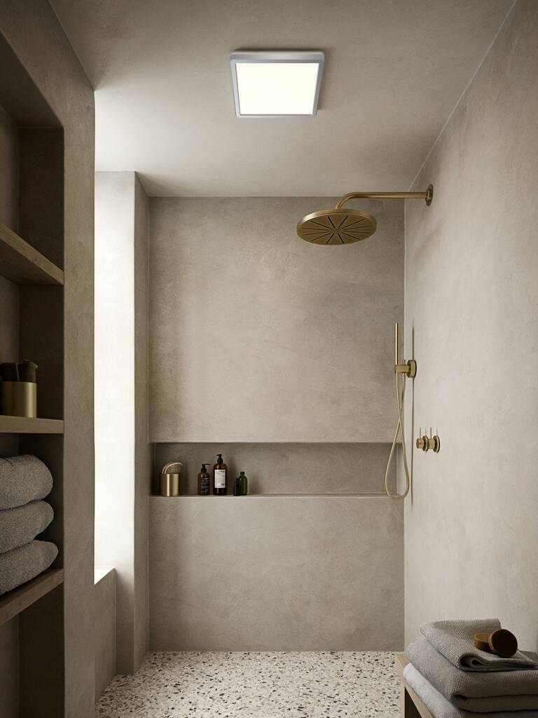NOR 2015066133 Stropní svítidlo Oja 29x29 IP54 BATH 3000K/4000K 14,5W LED chrom bílá - NORDLUX (obrázek 4)