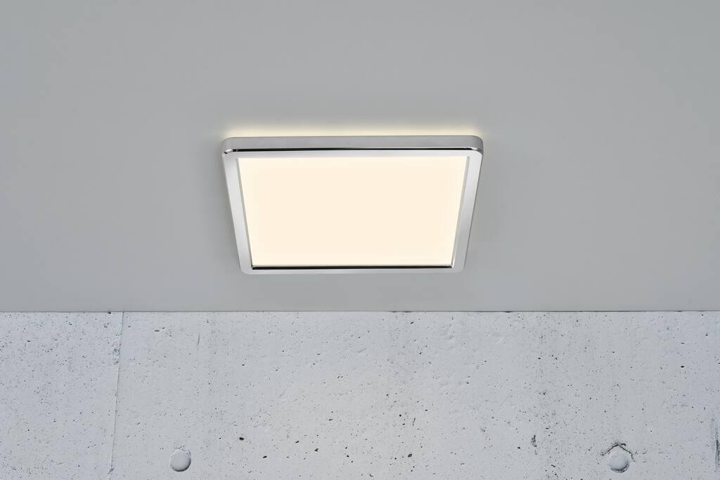 NOR 2015066133 Stropní svítidlo Oja 29x29 IP54 BATH 3000K/4000K 14,5W LED chrom bílá - NORDLUX (obrázek 5)