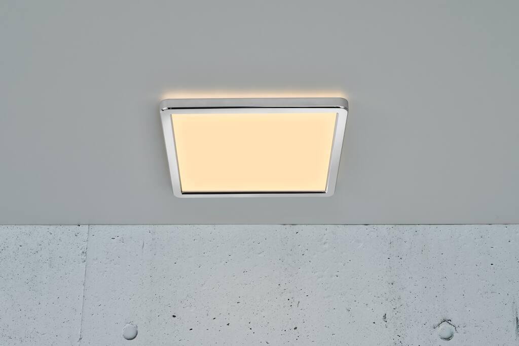 NOR 2015066133 Stropní svítidlo Oja 29x29 IP54 BATH 3000K/4000K 14,5W LED chrom bílá - NORDLUX (obrázek 7)