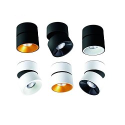 Obrázek pro produkt Stropní svítidlo KLIMT M černá/černá 10W 805lm 60° 2700K stmívání PUSH - BPM
