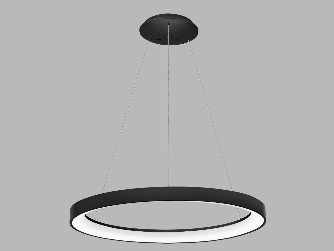 LED2 3271953D Svítidlo BELLA SLIM 78 P-Z, B DIM 60 2CCT 3000K/4000K ZÁVĚSNÉ ČERNÉ - LED2 Lighting