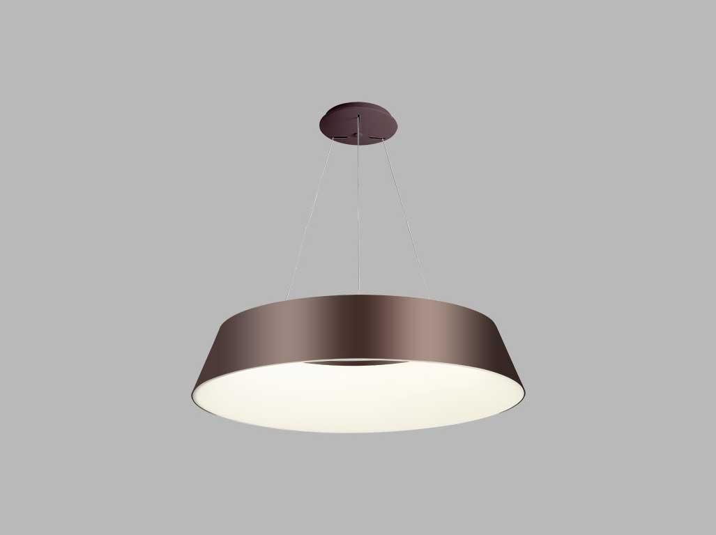 LED2 3272858 Svítidlo KATY 78 Z, CF 80 2CCT 3000K/4000K ZÁVĚSNÉ KÁVOVÁ - LED2 Lighting