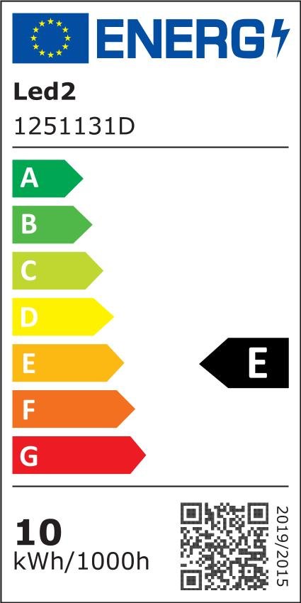 LED2 1251131D Svítidlo LINEAR ON 5,  DIM 10 3000K STROPNÍ BÍLÉ - LED2 Lighting (obrázek 4)