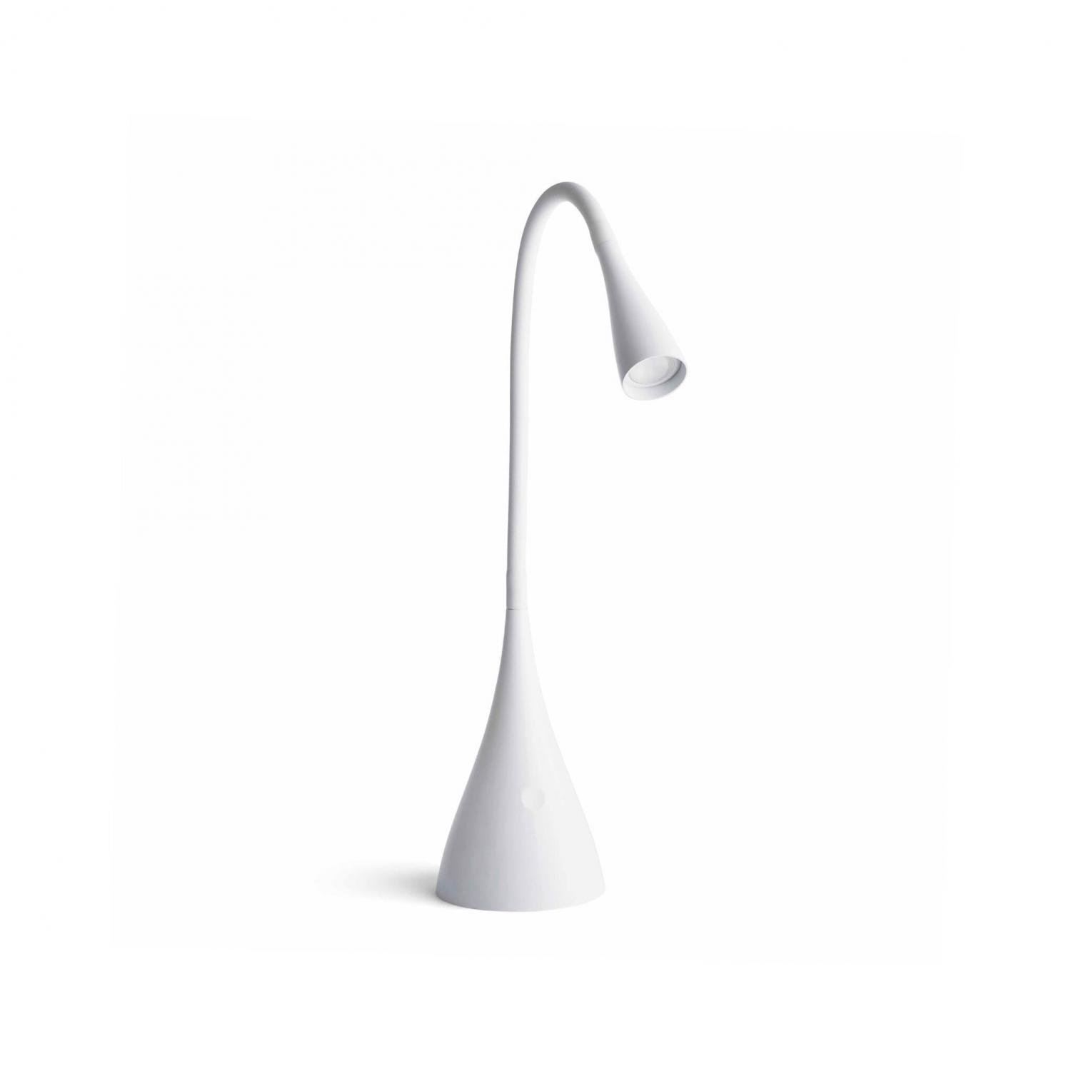 Levně FARO 52057 LENA bílá stolní lampa na čtení - FARO