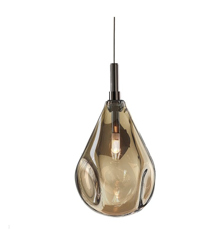 Levně BOMMA 1/60/95107/B/600LG/135/A/ANT… Závěsné svítidlo Soap mini zlaté / antracit kabel 2,5m bez canopy - BOMMA