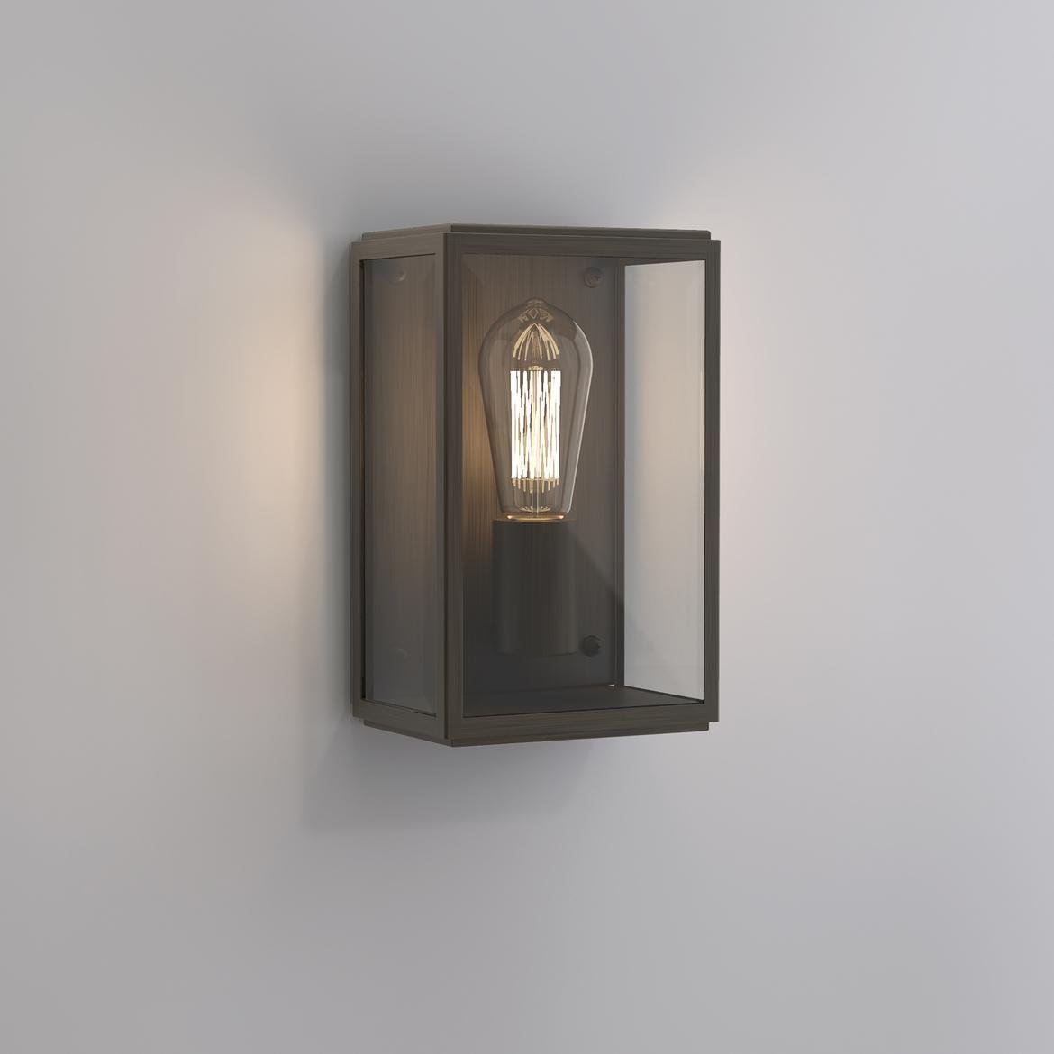 AST 1095029 Venkovní nástěnné svítidlo Homefield 160 60W E27 bronz - ASTRO Lighting
