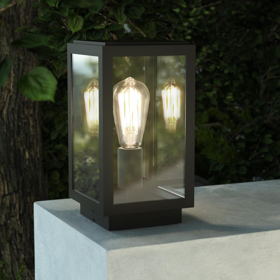 AST 1095036 Venkovní venkovní stojací svítidlo Homefield Pedestal 12W E27 černá - ASTRO Lighting (obrázek 3)