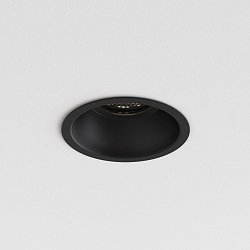 Obrázek pro produkt Downlight svítidlo Minima Slimline Round fixní protipožární IP65 6W GU10 černá - ASTRO Lighting