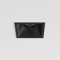 Obrázek pro produkt Downlight svítidlo Minima Slimline Square fixní protipožární IP65 6W GU10 černá - ASTRO Lighting