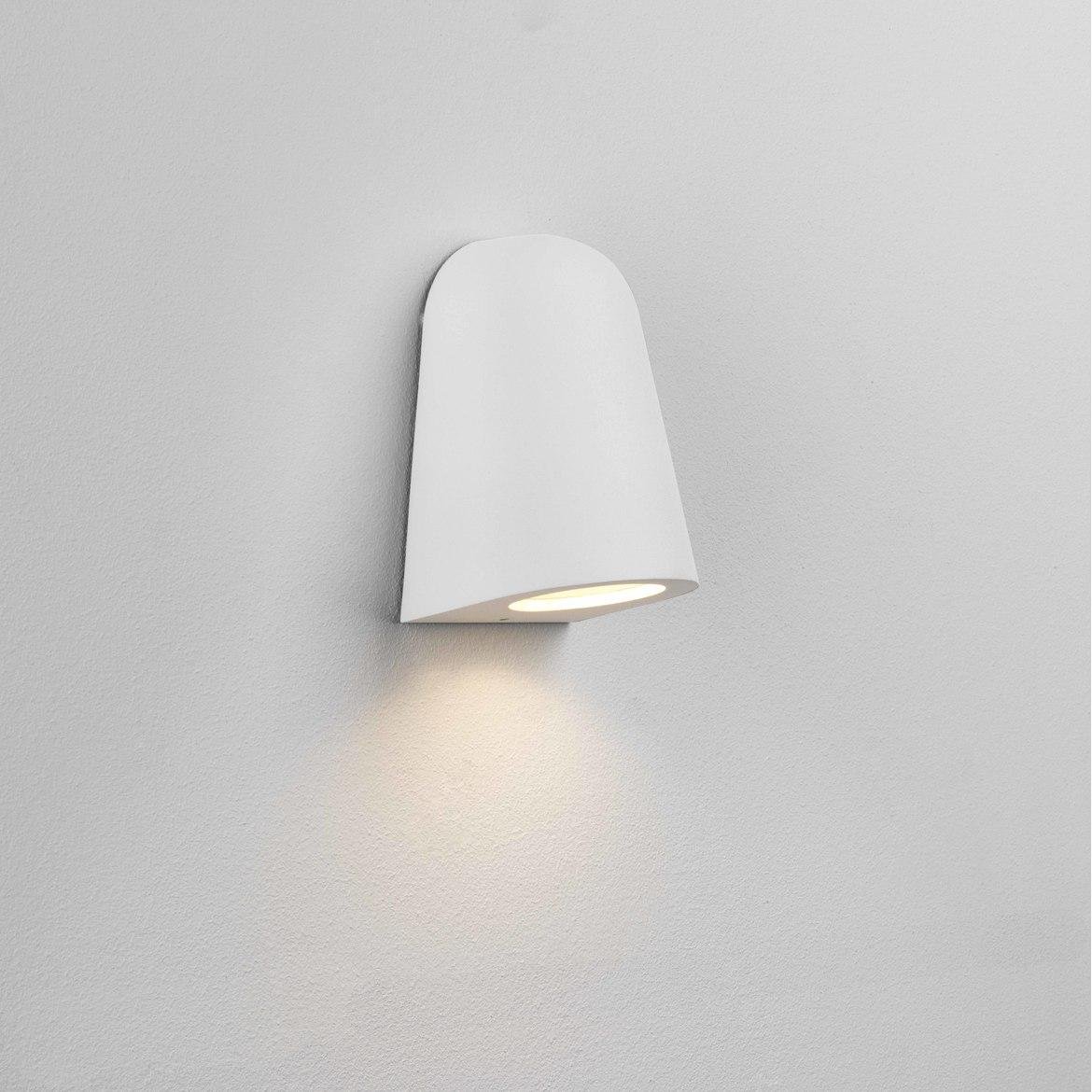 AST 1317012 Venkovní nástěnné svítidlo Mast Light 6W GU10 bílá - ASTRO Lighting